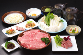 黒毛和牛　すきやきコース